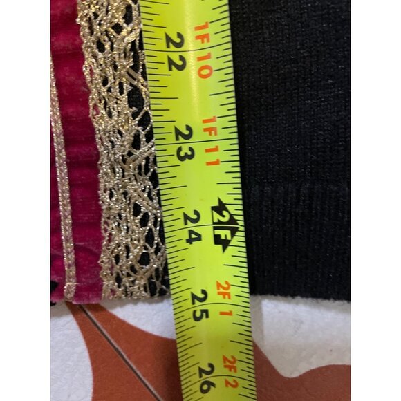 Chico's Silk Blend Black Embroidered Detail Cardigan Sweater Sz XL - Picture 9 of 10